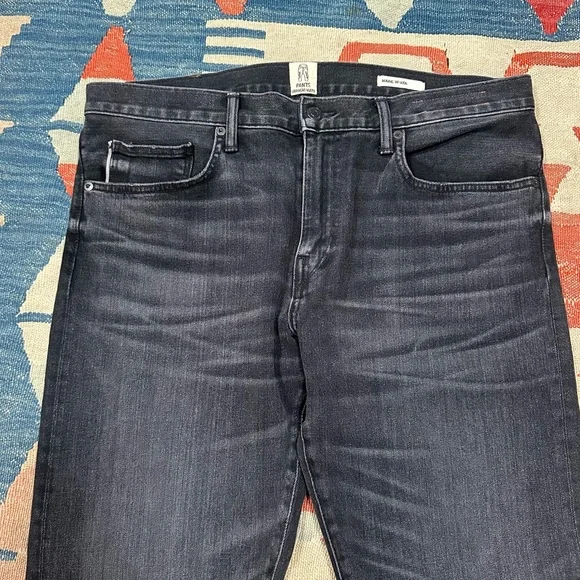 Kato by Hiroshi Kato The Pen Slim Rilo Washed Black Jeans 36x28 - Picture 4 of 13